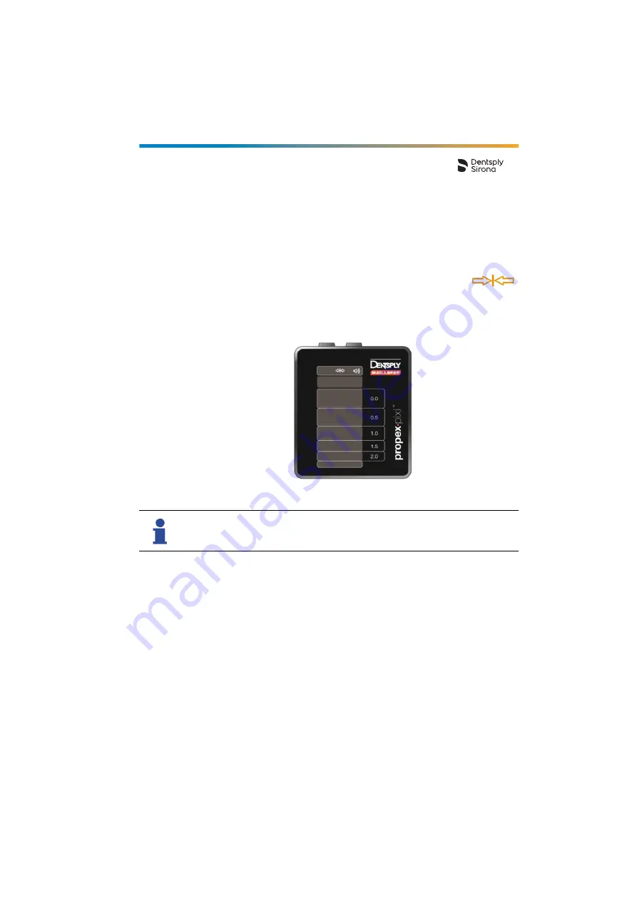 Dentsply Sirona Propex Pixi User Manual Download Page 109