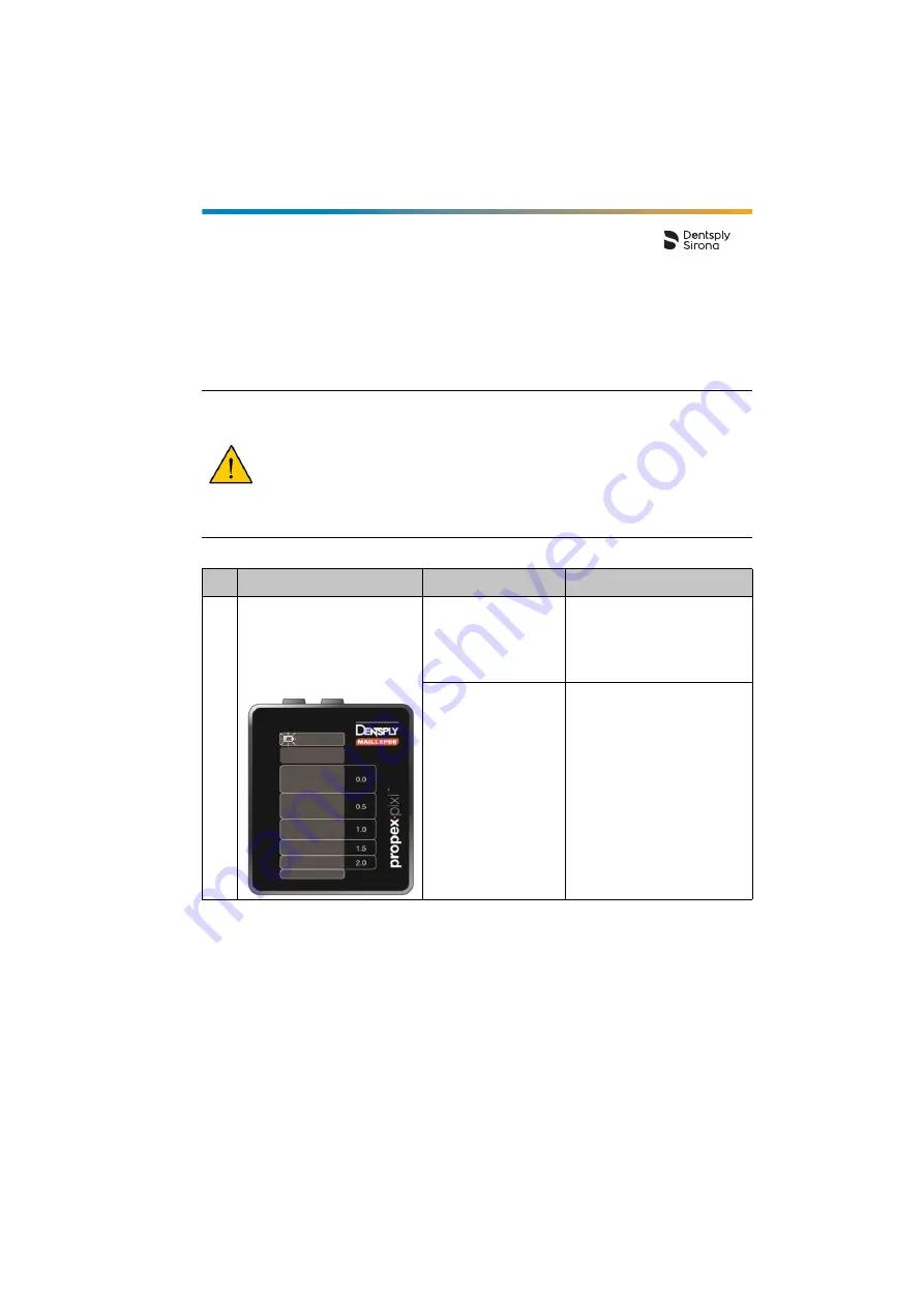 Dentsply Sirona Propex Pixi User Manual Download Page 539