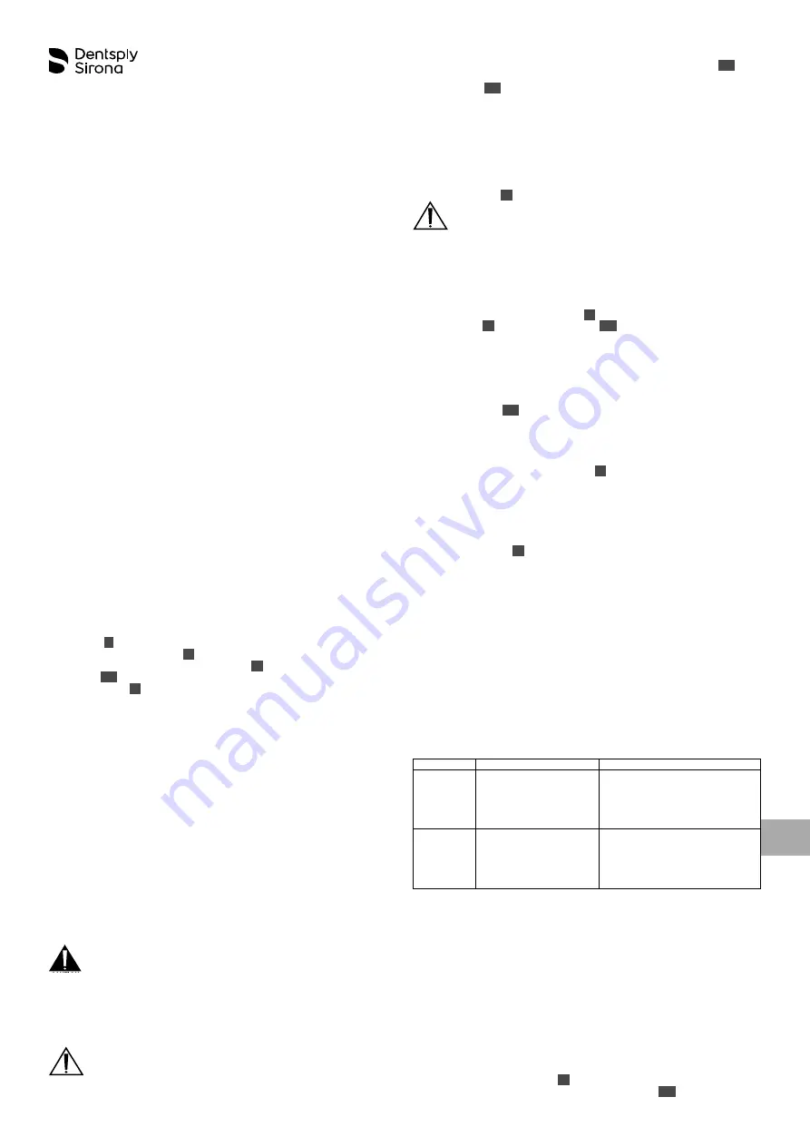 Dentsply Sirona SmartLite Pro Instructions For Use Manual Download Page 119