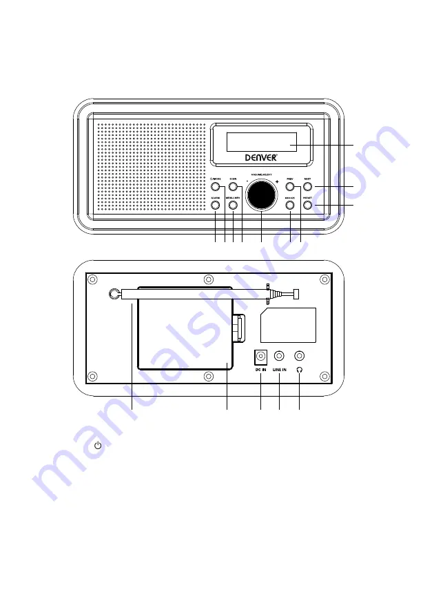 Denver 5706751044526 Instruction Manual Download Page 16