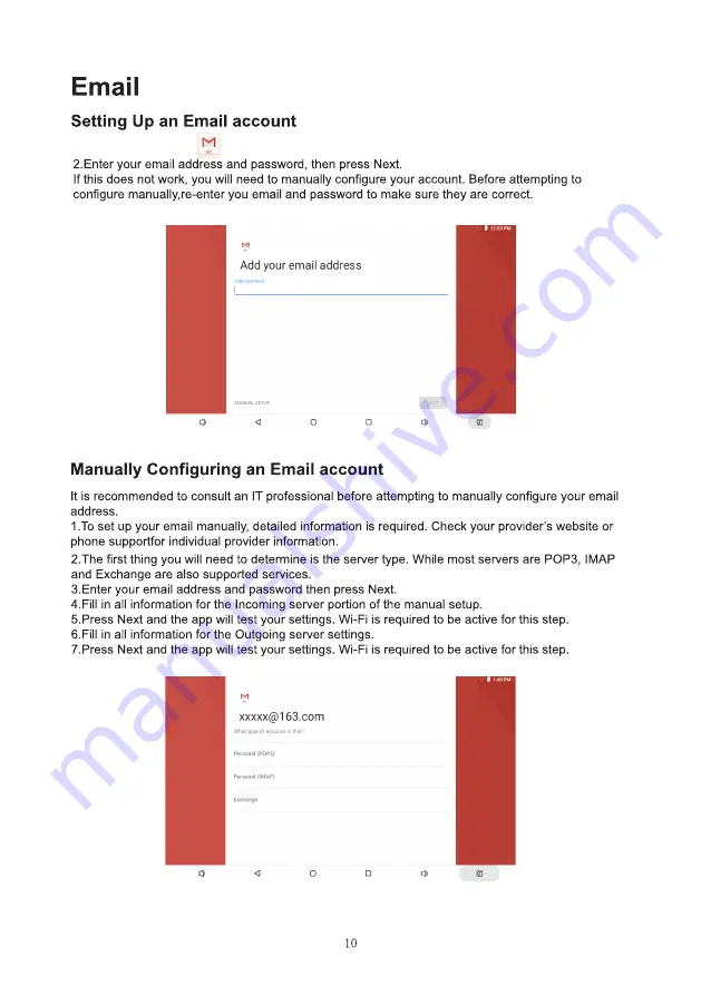 Denver 5706751045134 User Manual Download Page 10