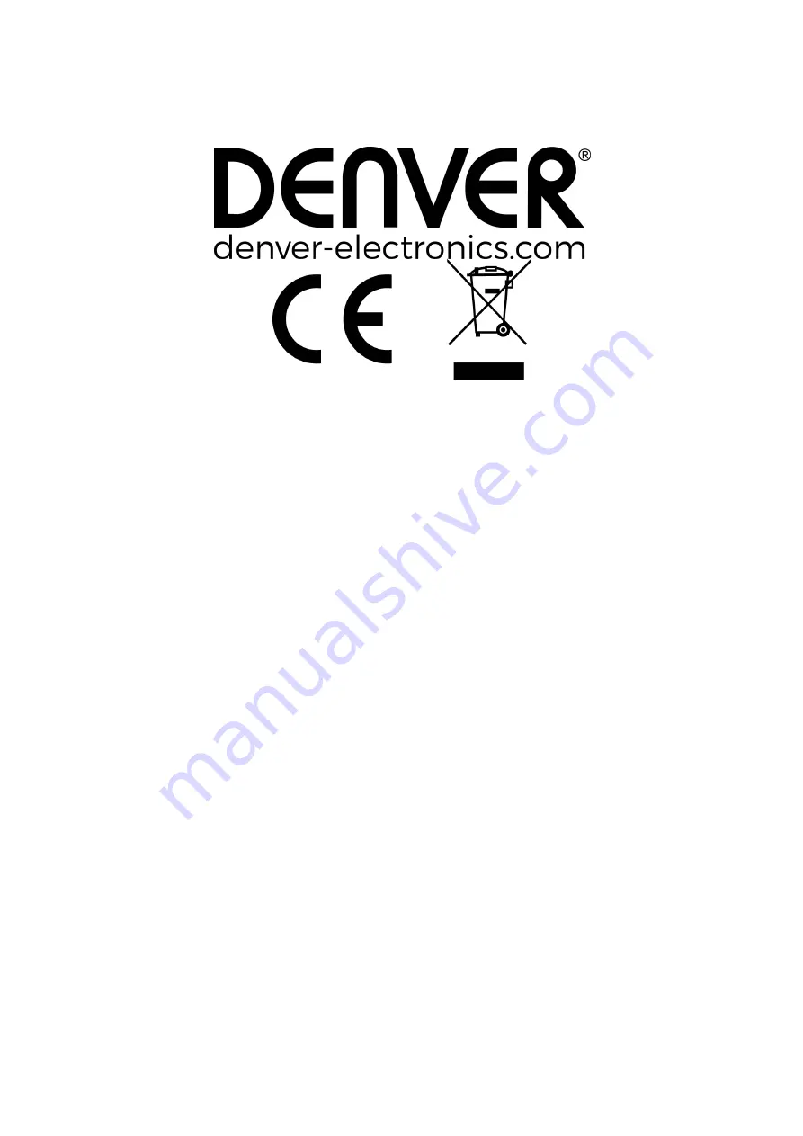 Denver BFG-550 User Manual Download Page 62