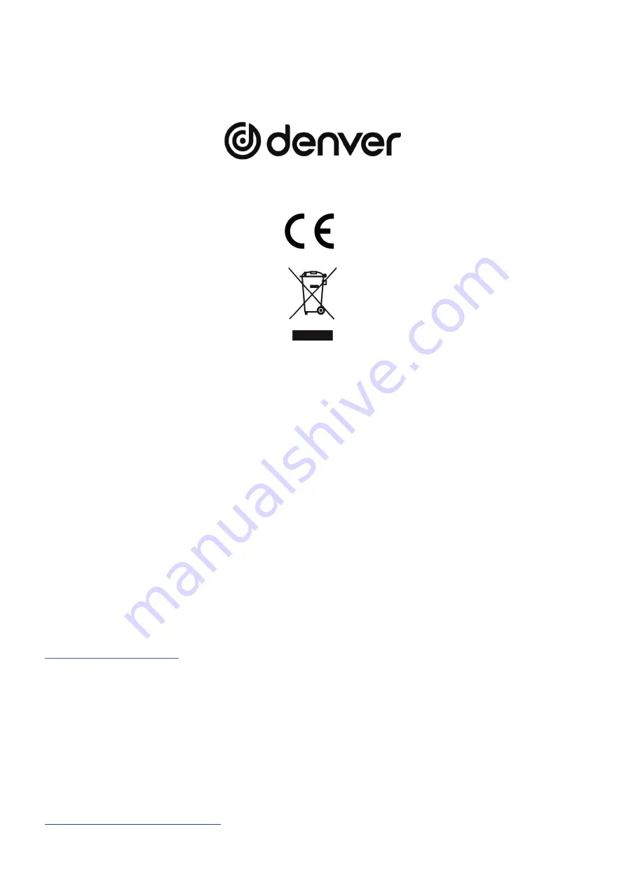 Denver BFH-153 User Manual Download Page 24