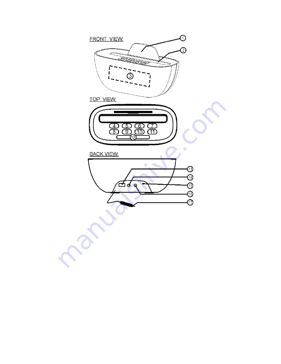 Denver CRB-818 Operating Instructions Manual Download Page 3