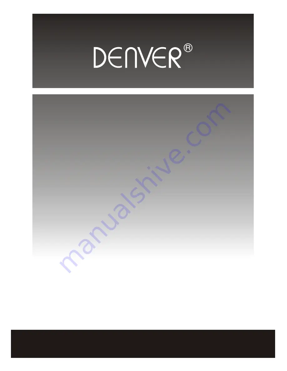 Denver DM-75 Operating Instructions Manual Download Page 1