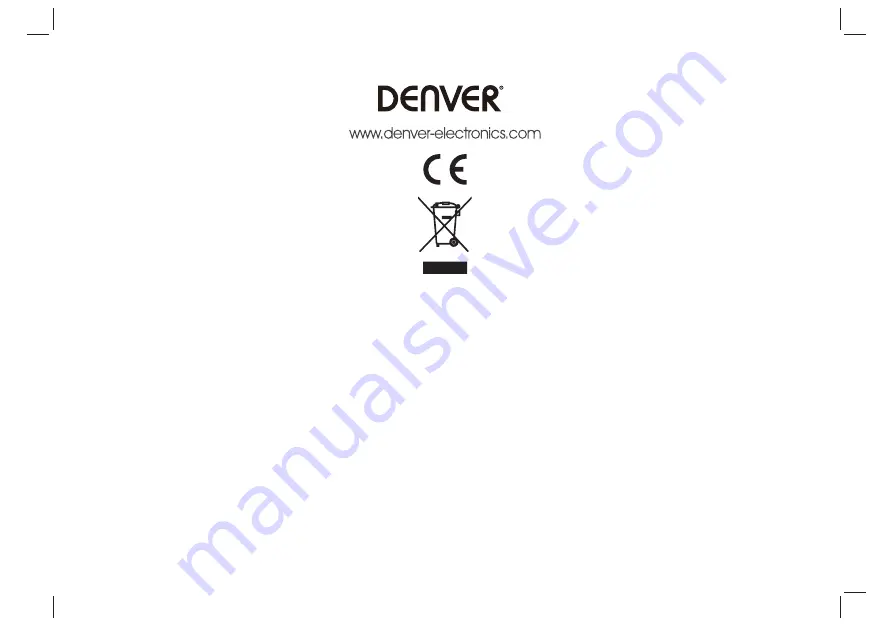 Denver LED-1032 User Manual Download Page 9