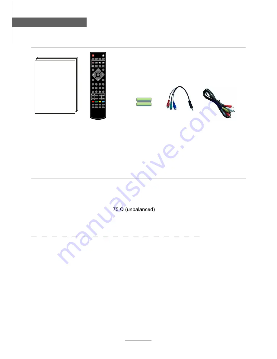 Denver LED-3255DVBT Instruction Manual Download Page 6