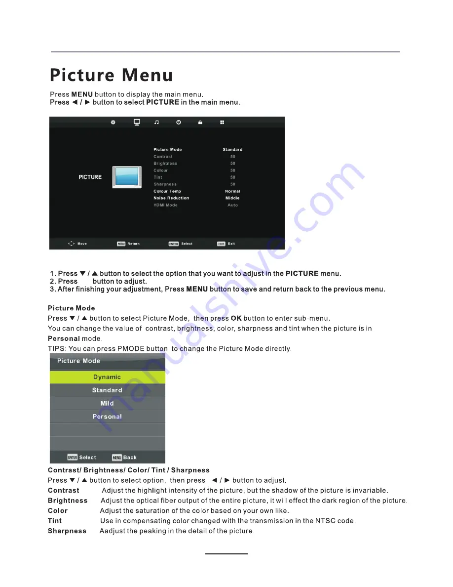 Denver LED-3266T2CS User Manual Download Page 16