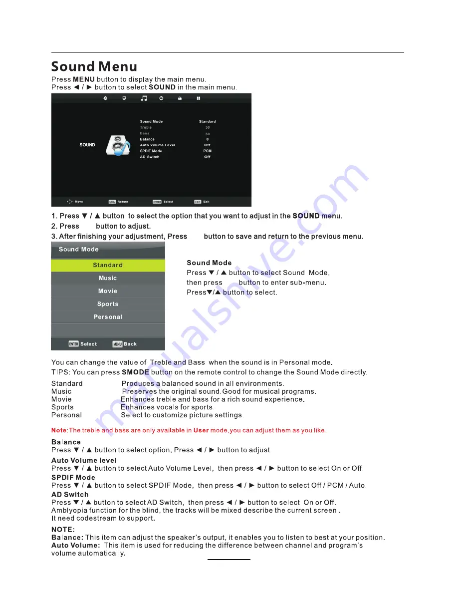 Denver LED-3266T2CS User Manual Download Page 18