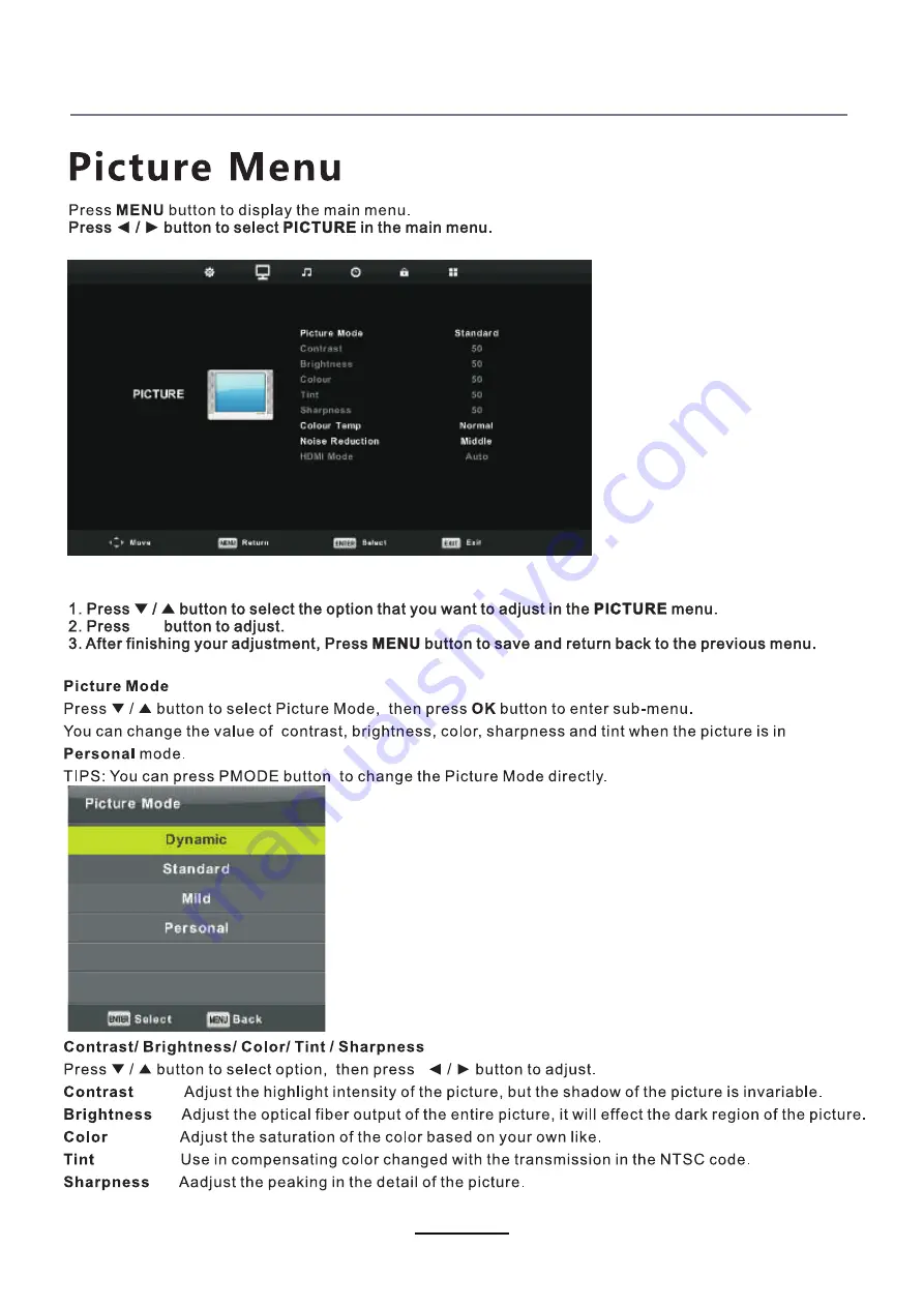 Denver LED-3267T2C User Manual Download Page 16