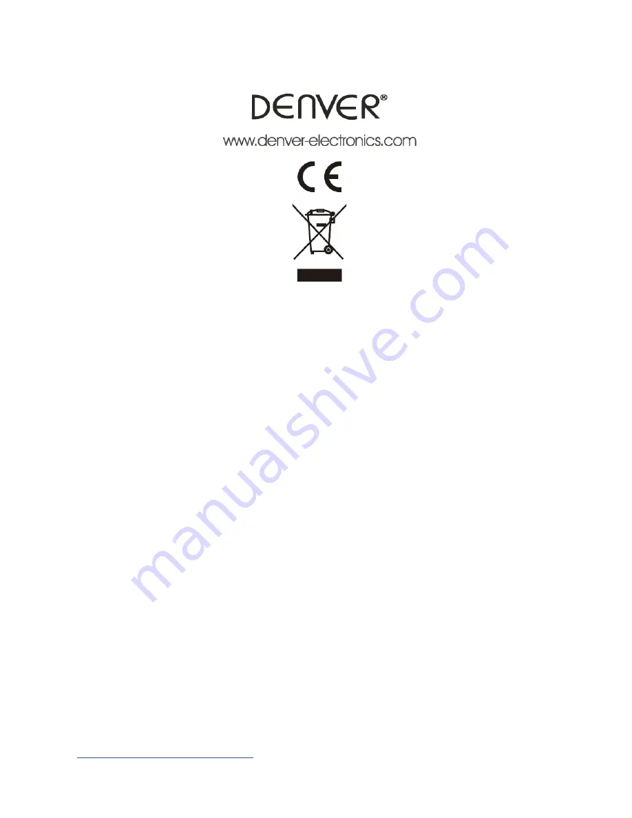 Denver LED-6570 Quick Start Manual Download Page 27