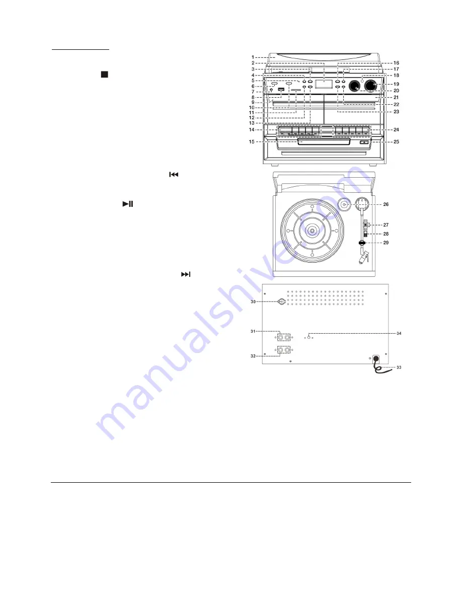 Denver MRD-165 Instruction Manual Download Page 25