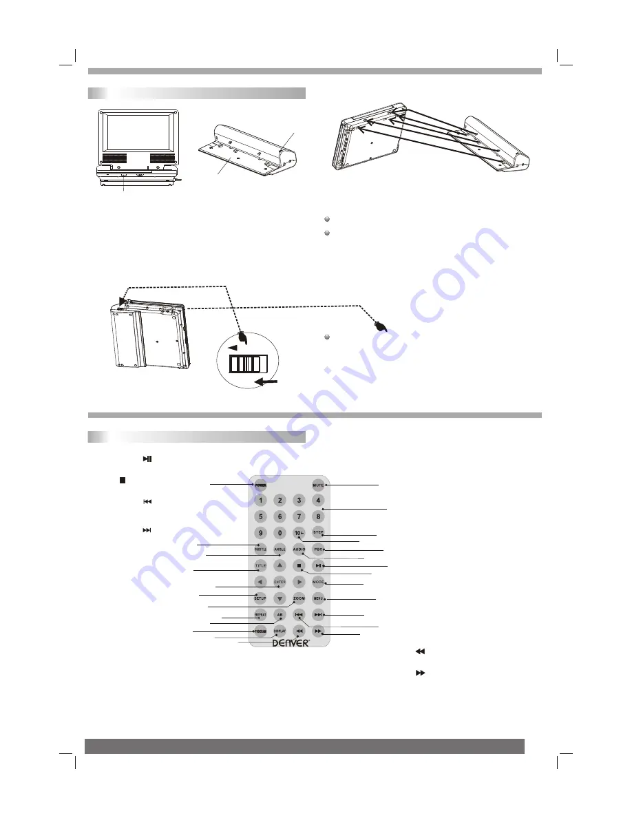 Denver MT-732B User Manual Download Page 5