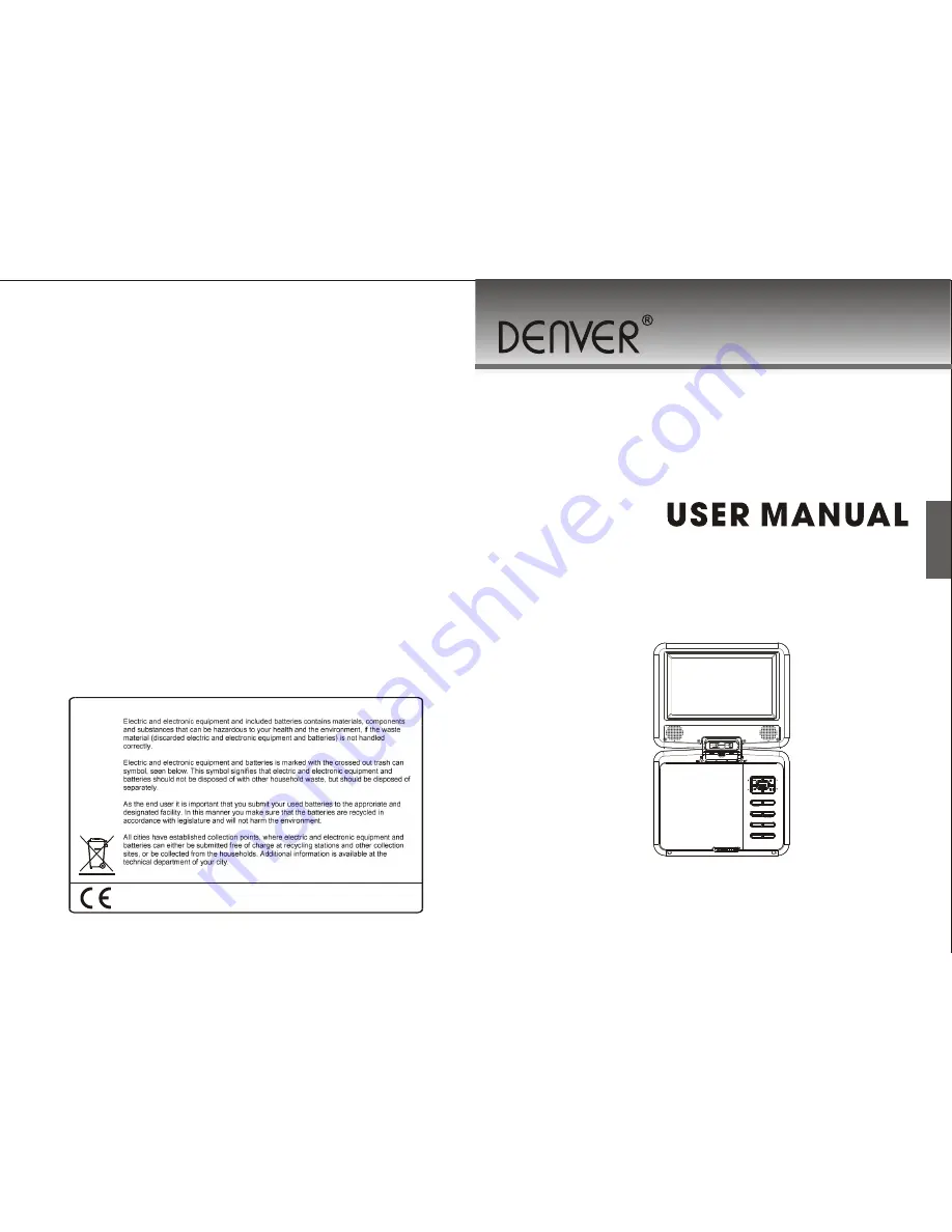 Denver MT-772DVBT User Manual Download Page 1