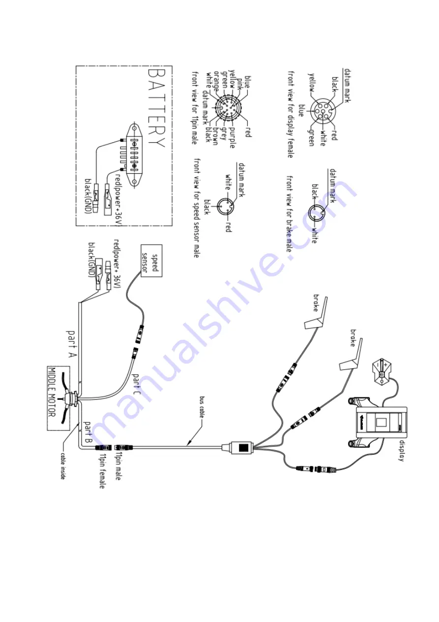 Denver Orus E-Times City 8000HM-X7 Instructions For Use And Maintenance Manual Download Page 39