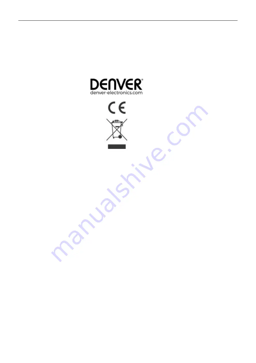 Denver SEL-80130F User Manual Download Page 20