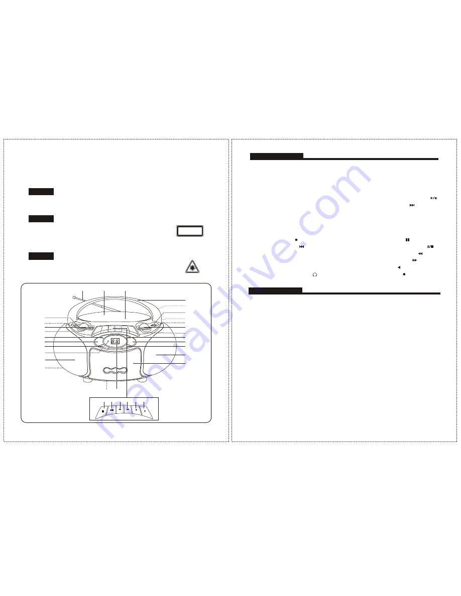 Denver TCD-21 User Manual Download Page 1