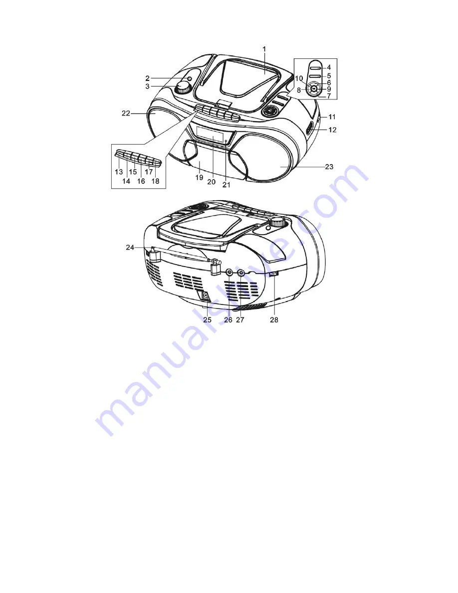 Denver TCD-30 Скачать руководство пользователя страница 1