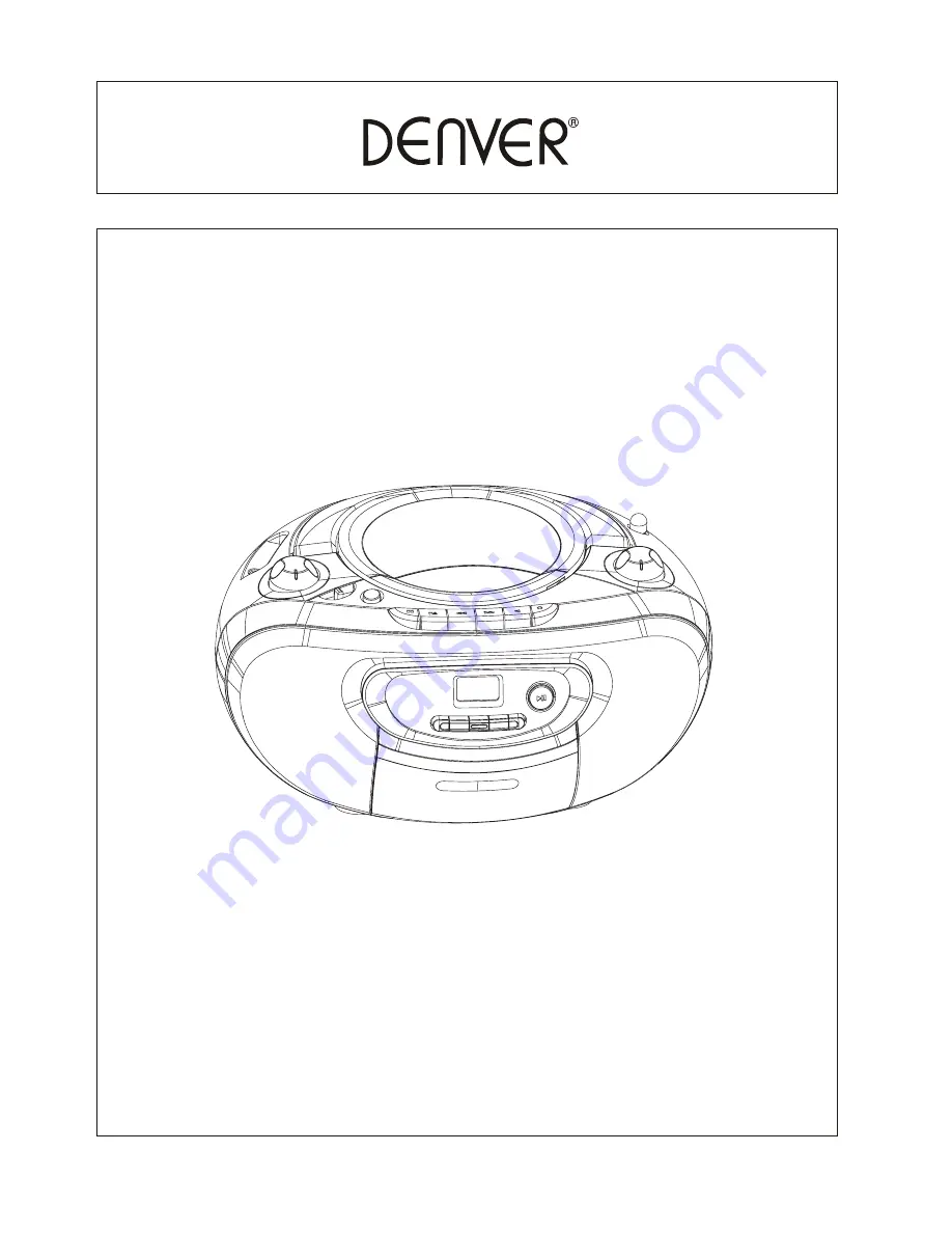 Denver TCD-32 User Manual Download Page 1