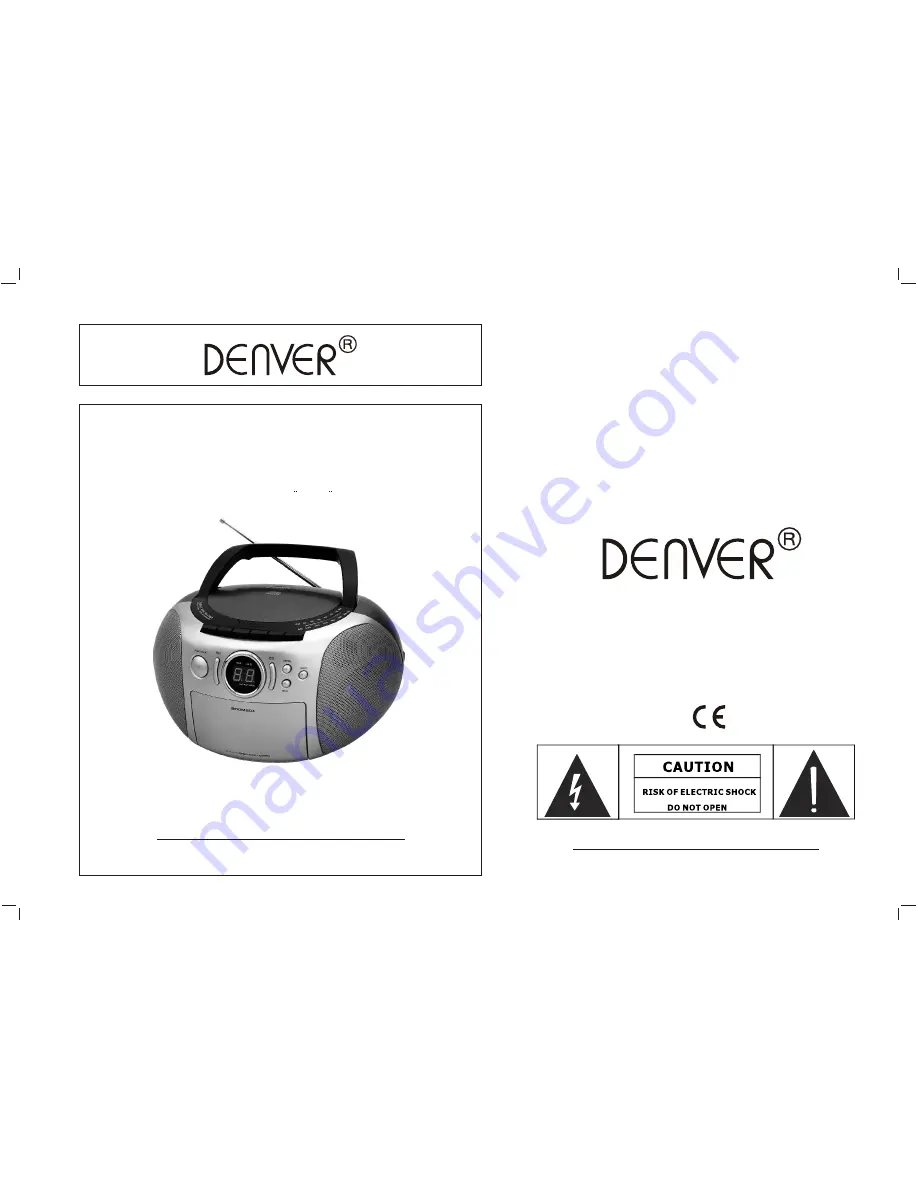 Denver TCD-53 User Manual Download Page 1