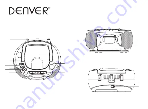 Denver TCP-39 Instruction Manual Download Page 1