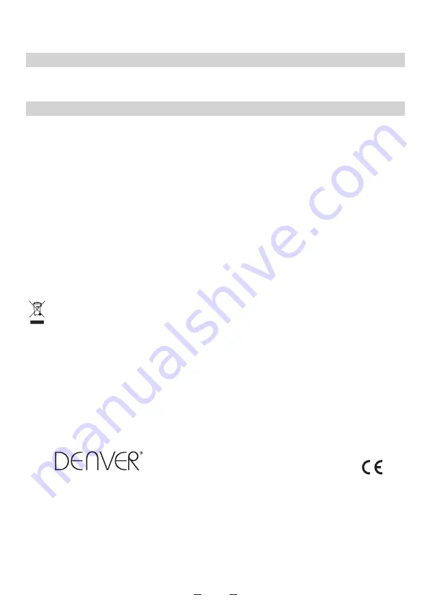 Denver TCS-86 User Manual Download Page 31