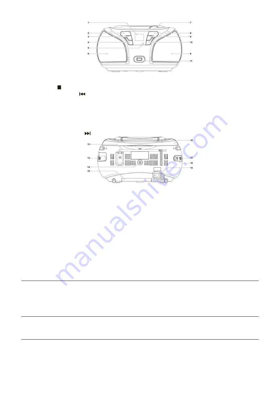 Denver TCU-206 Instruction Manual Download Page 39