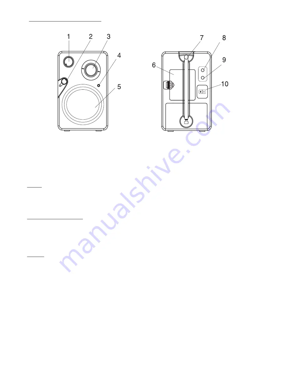 Denver TR-43C Operating Instructions Download Page 3