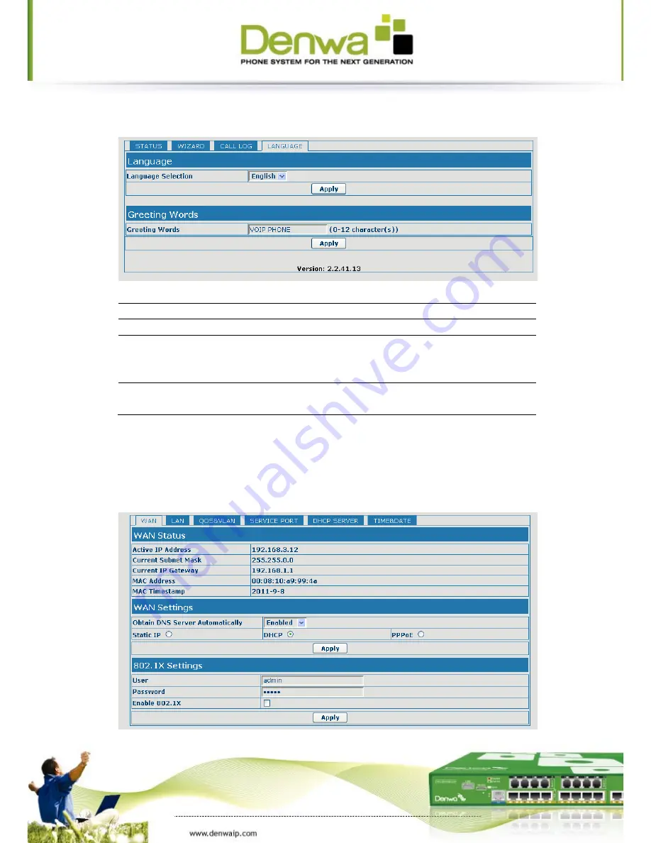 Denwa Communications DW-610G Скачать руководство пользователя страница 37