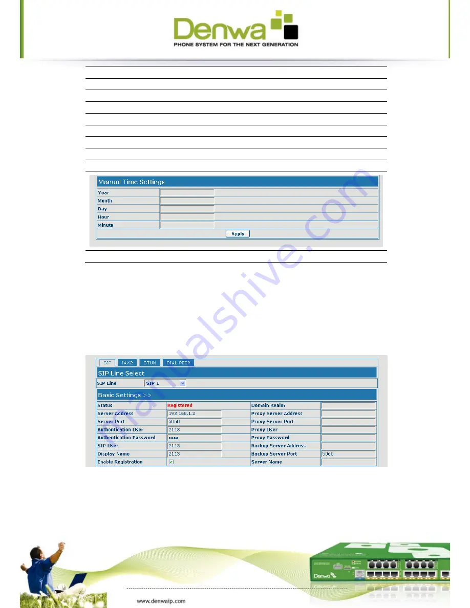 Denwa Communications DW-610G User Manual Download Page 47