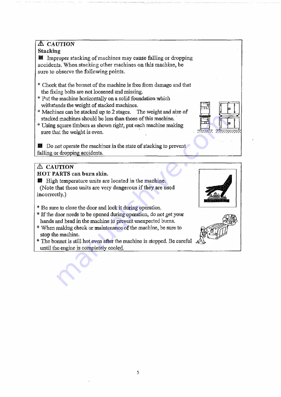 Denyo DCA-10LSX Instruction Manual Download Page 9