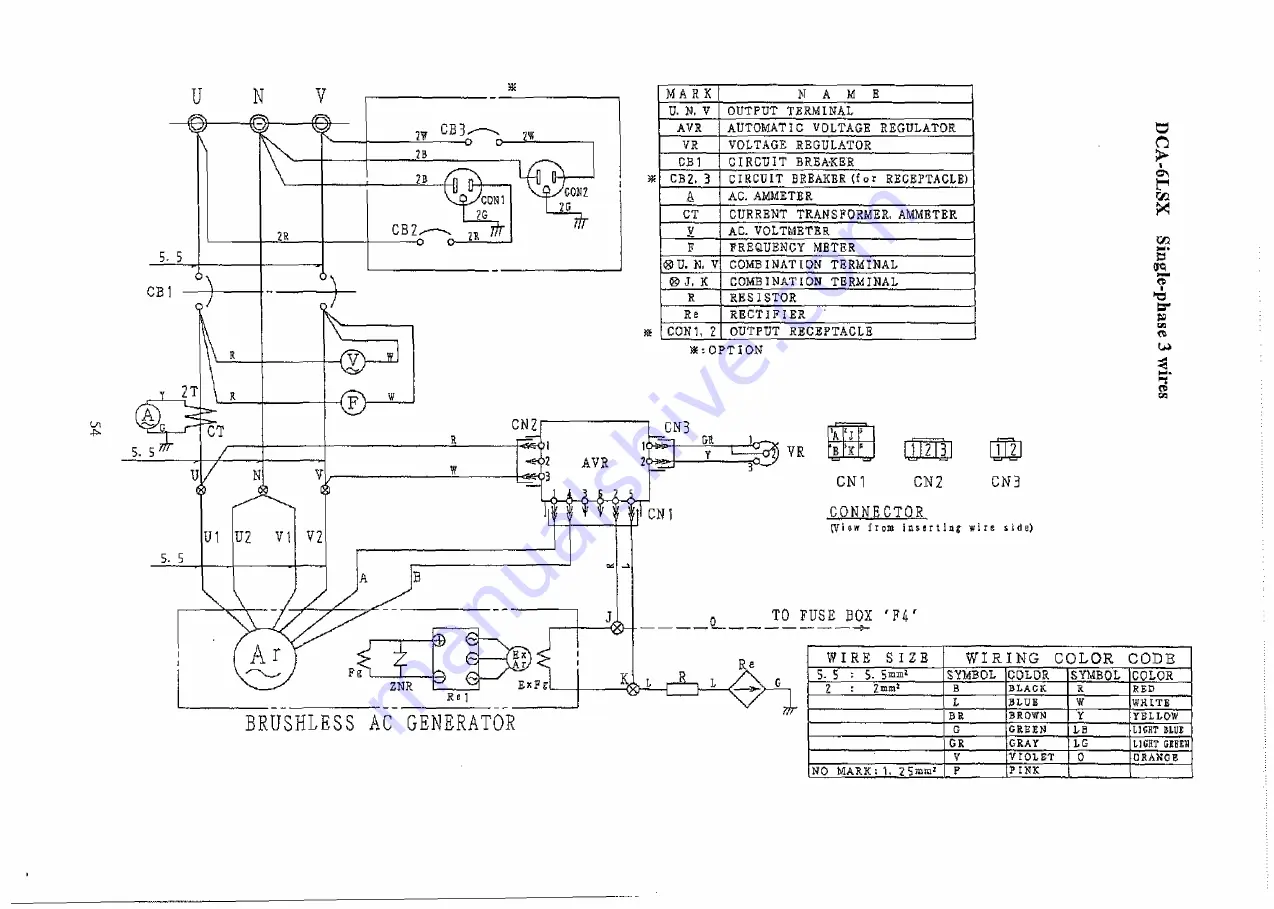 Denyo DCA-10LSX Скачать руководство пользователя страница 58