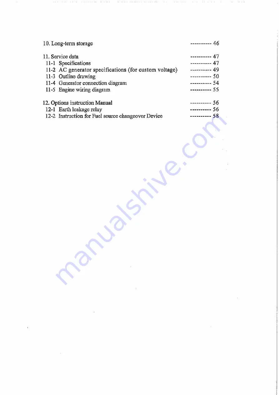 Denyo DCA-13LSK Instruction Manual Download Page 4