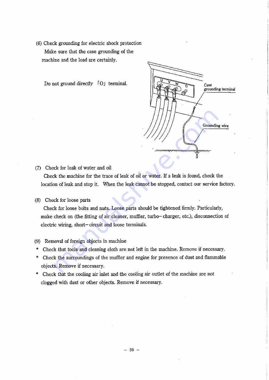 Denyo DCA-150ESK Instruction Manual Download Page 40