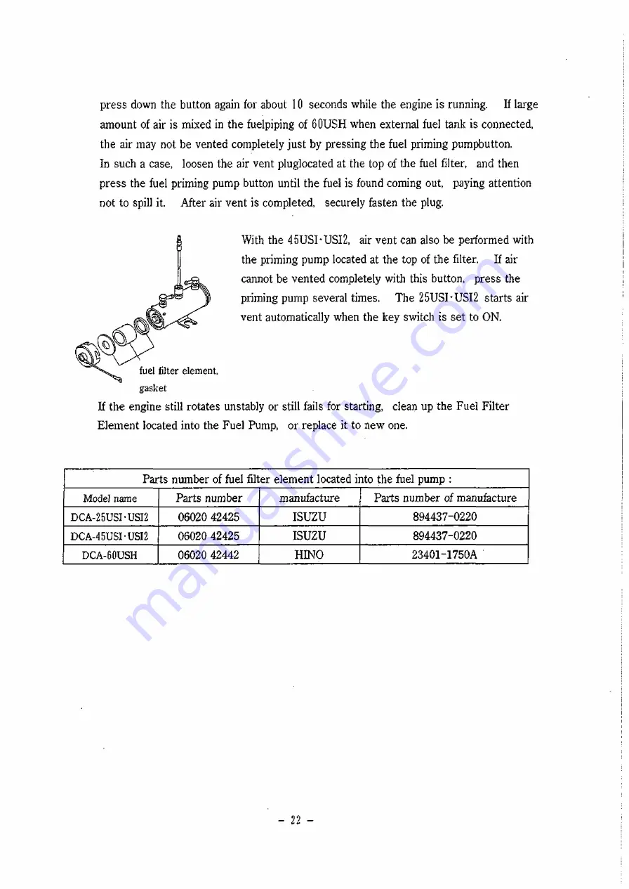 Denyo DCA-25USI Instruction Manual Download Page 23