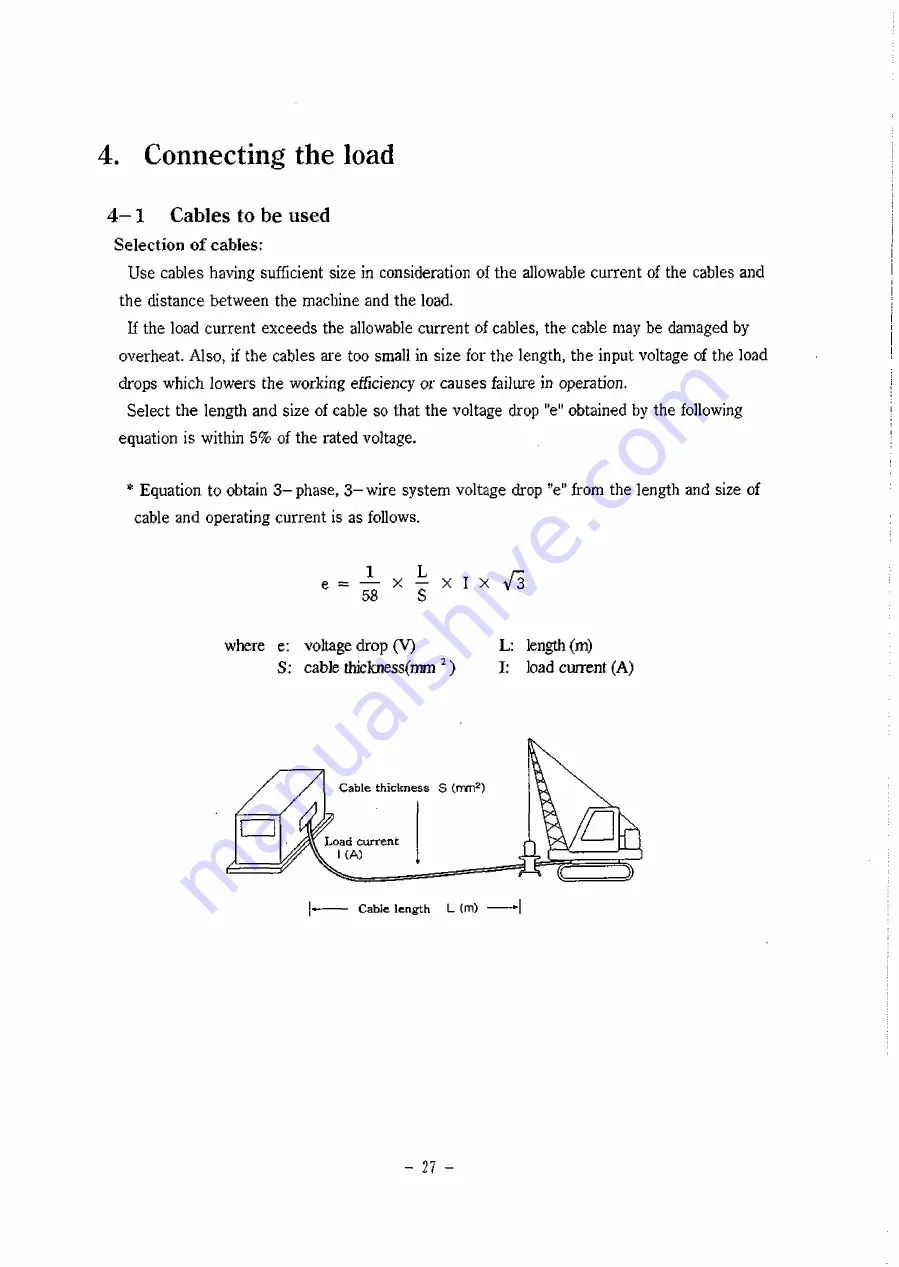 Denyo DCA-25USI Instruction Manual Download Page 28