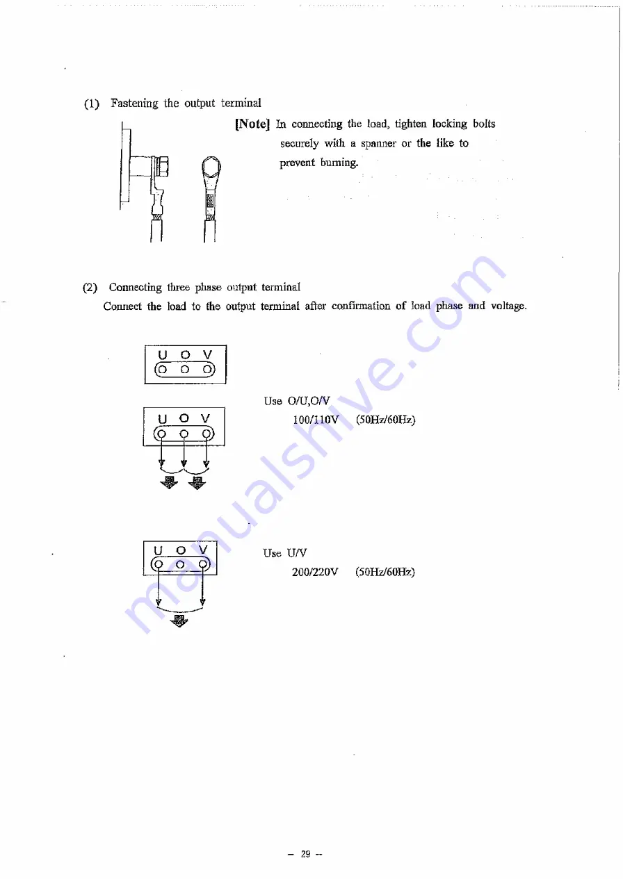 Denyo DCA-30ESX Instruction Manual Download Page 30