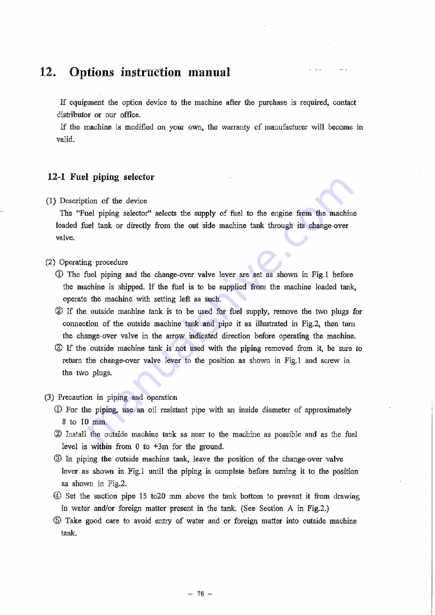 Denyo DCA-30ESX Instruction Manual Download Page 77