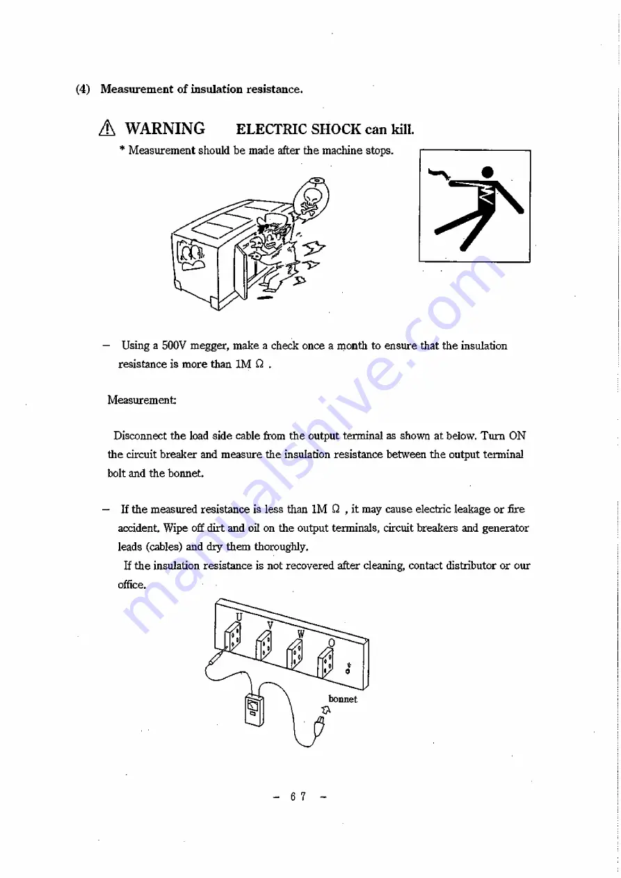 Denyo DCA-600SPK Instruction Manual Download Page 68