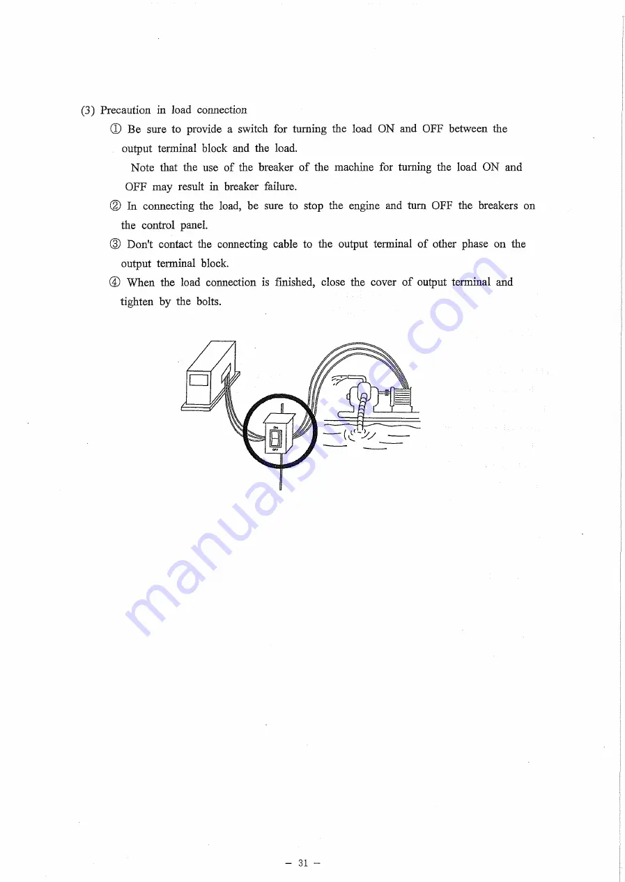 Denyo DCA-60ESI2 Instruction Manual Download Page 32