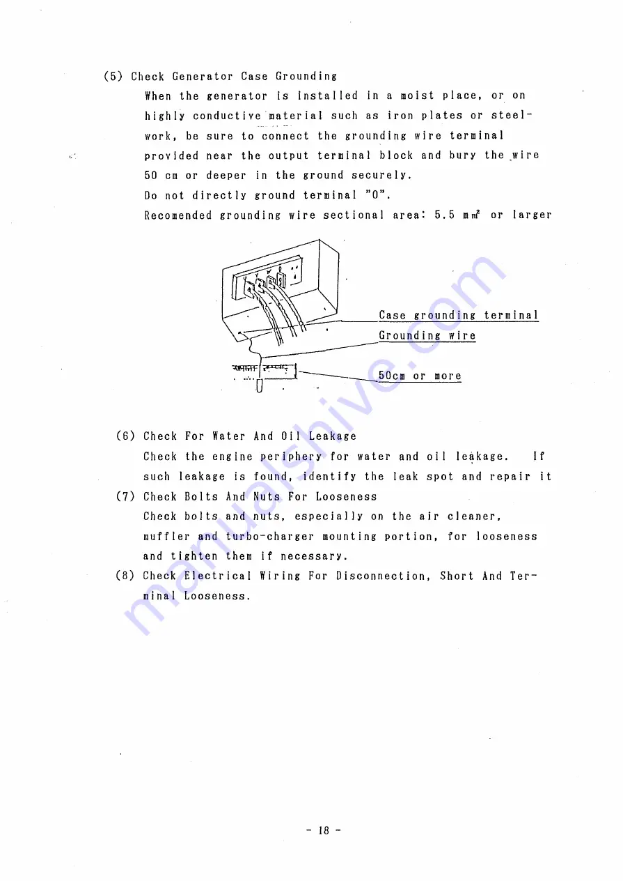 Denyo DCA-800SPK Instruction Manual Download Page 19