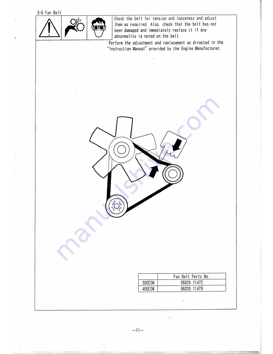 Denyo DLW-300ESW Instruction Manual Download Page 13