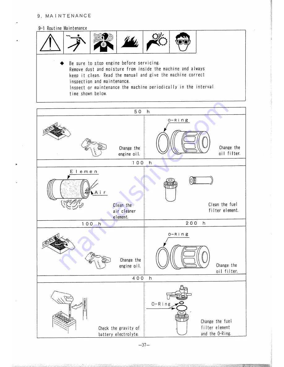 Denyo DLW-300ESW Скачать руководство пользователя страница 39