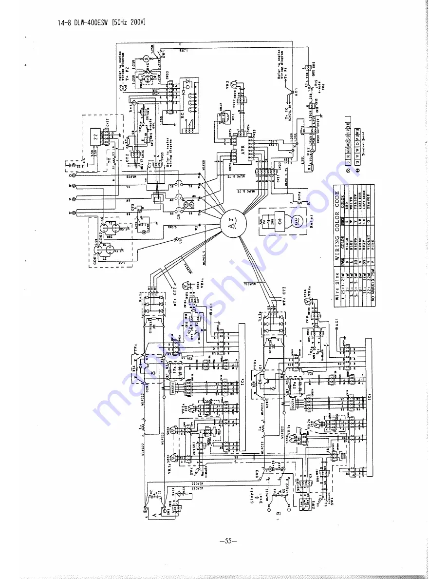 Denyo DLW-300ESW Скачать руководство пользователя страница 57