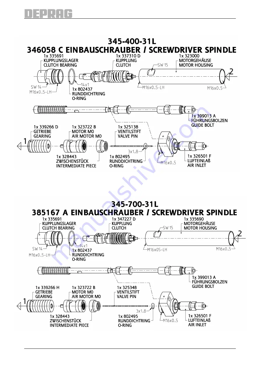 Deprag 345-300-31L Скачать руководство пользователя страница 20