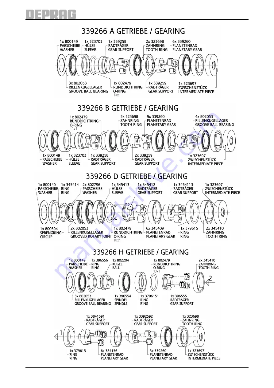 Deprag 345-300-31L Operating Instruction Booklet Download Page 22