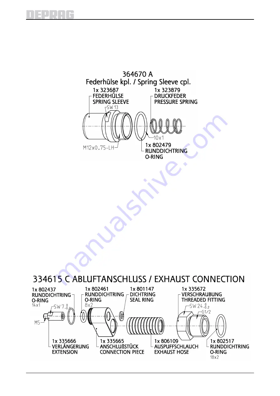 Deprag 374101 A Operating Instruction Booklet Download Page 29