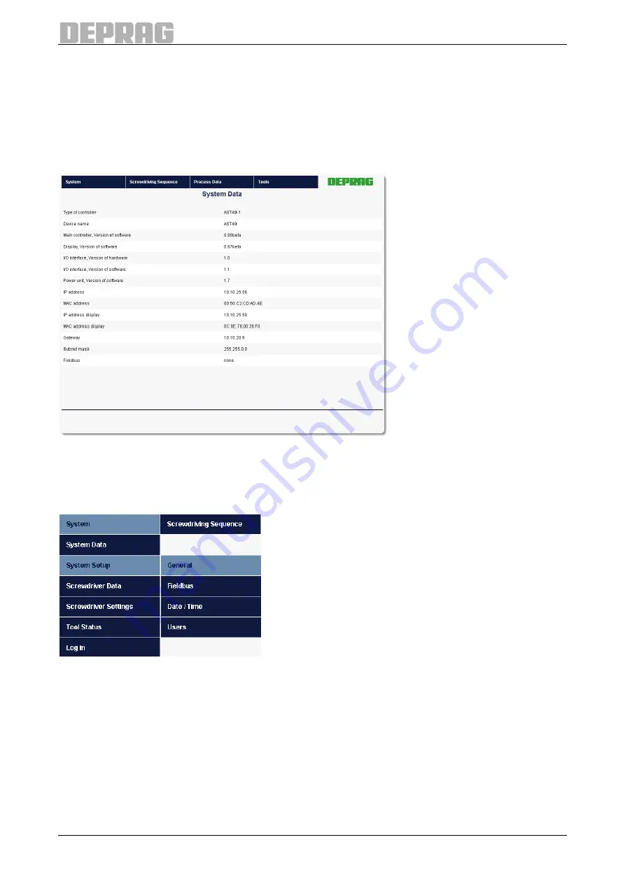 Deprag AST40-1 Operating Instruction Booklet Download Page 90