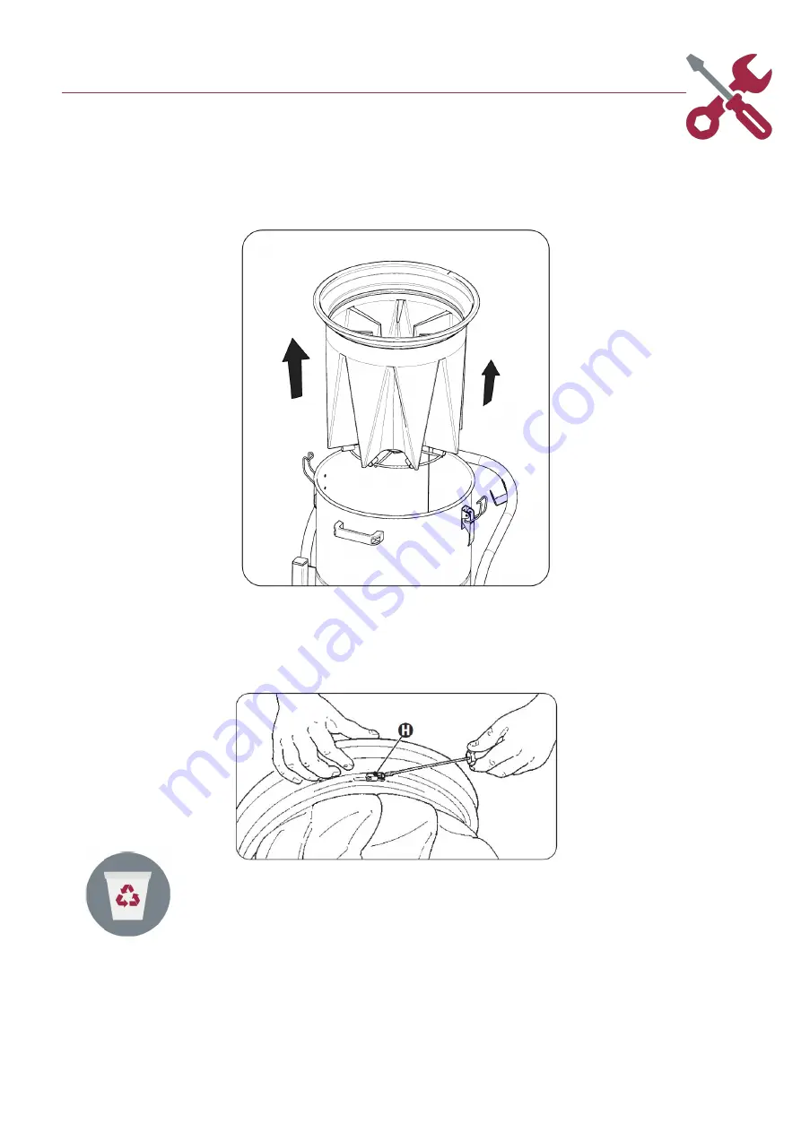 DEPURECO M 100 Instruction And Maintenance Manual Download Page 38