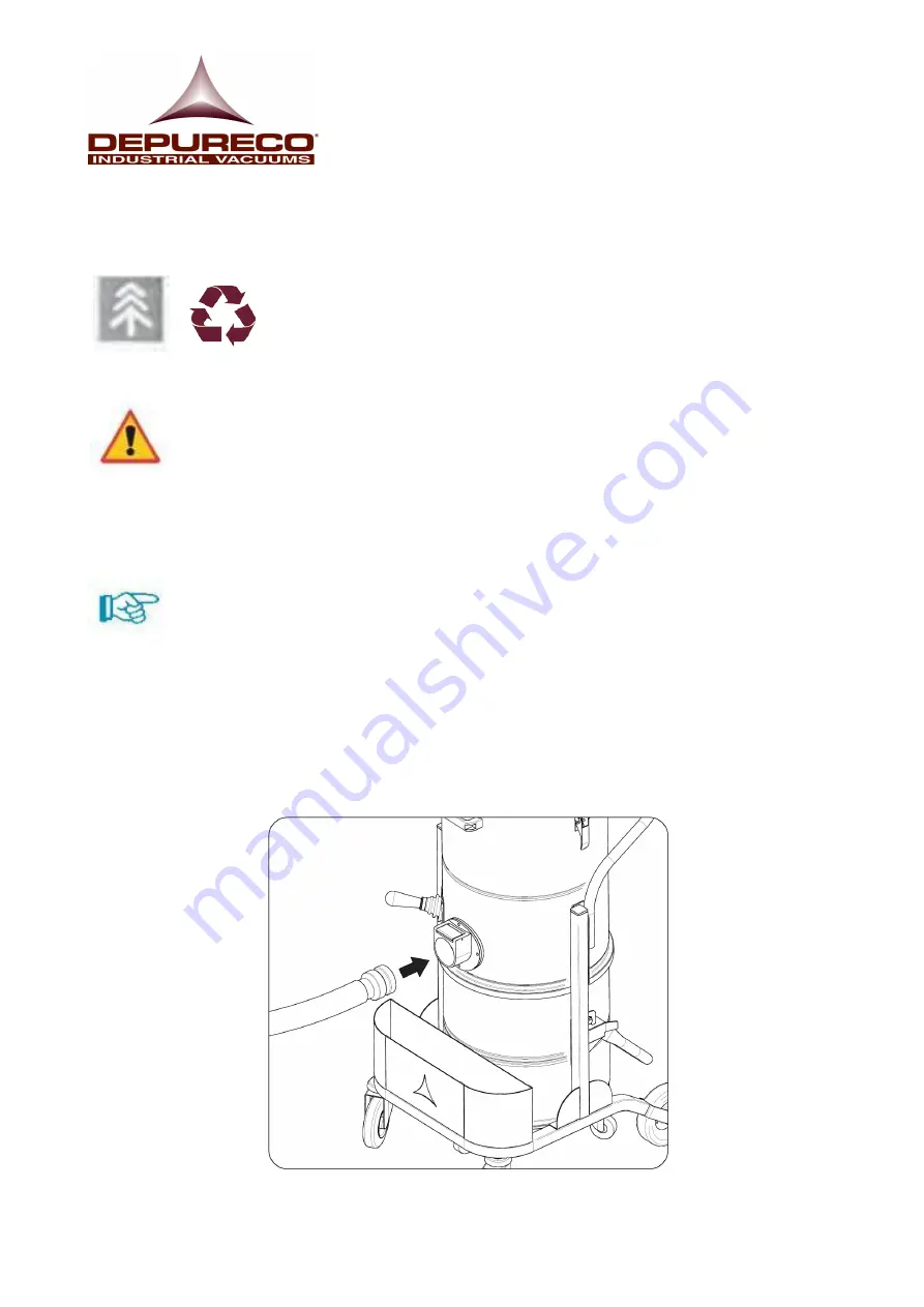 DEPURECO MINI BULL Series Instruction And Maintenance Manual Download Page 20